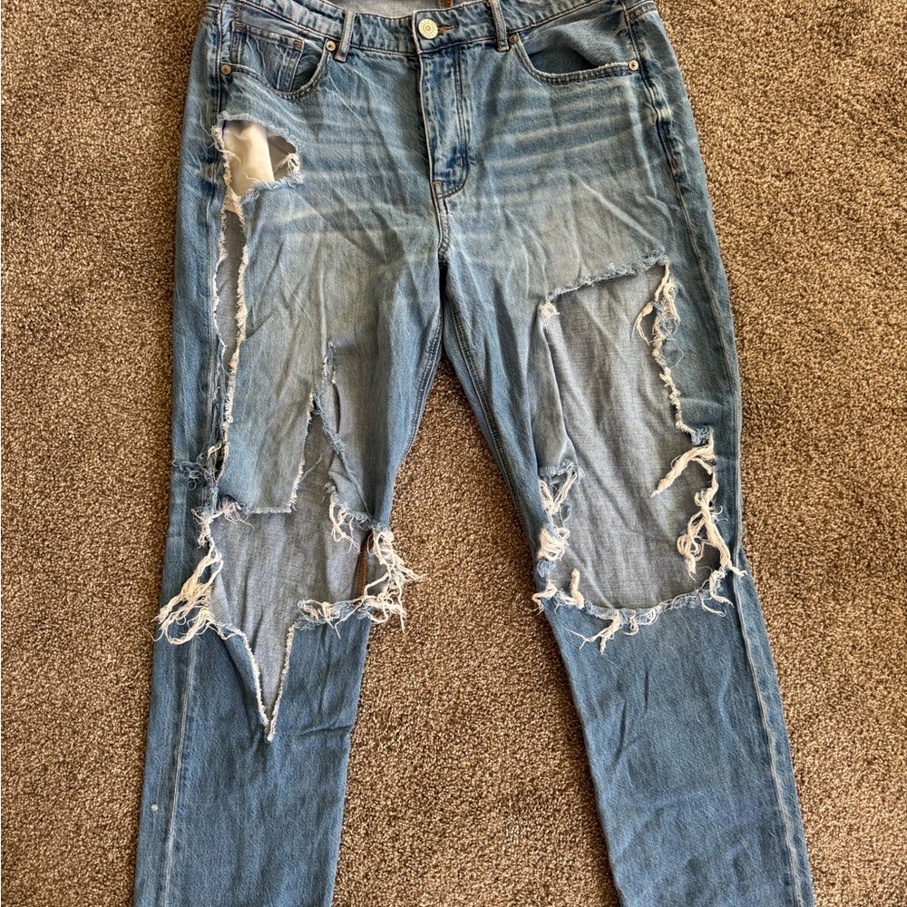 American Eagle Distressed Denim